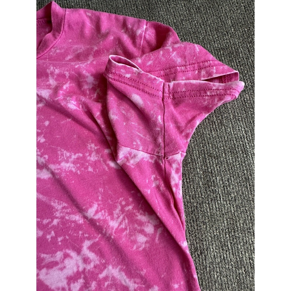 Vintage Pink Tie Dye Hampton Classic Shirt Youth M 10-12 Horse Show Equestrian - Picture 3 of 3
